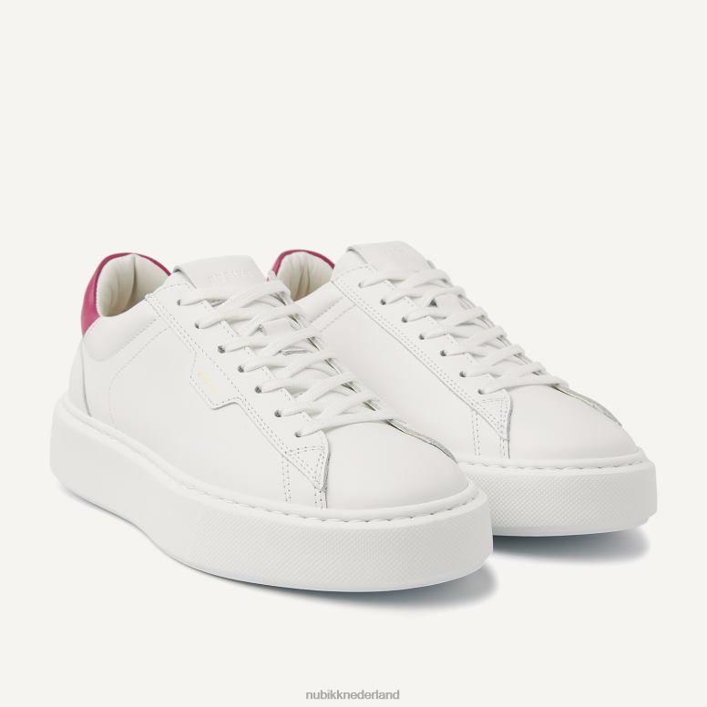 Nubikk vrouwen vince tora sneakers H22BN105 schoenen wit roze
